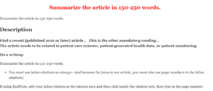 Summarize the article in 150-250 words. 
